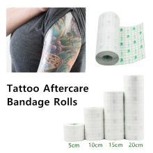 Medical Adhesive Breathable Tattoo Cling Film Repair Stickers Warps for Fresh Tattoos